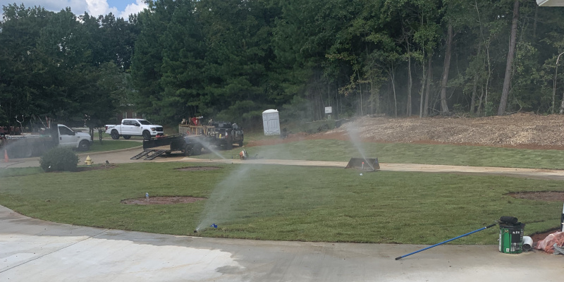 Irrigation Installation in Dacula, Georgia